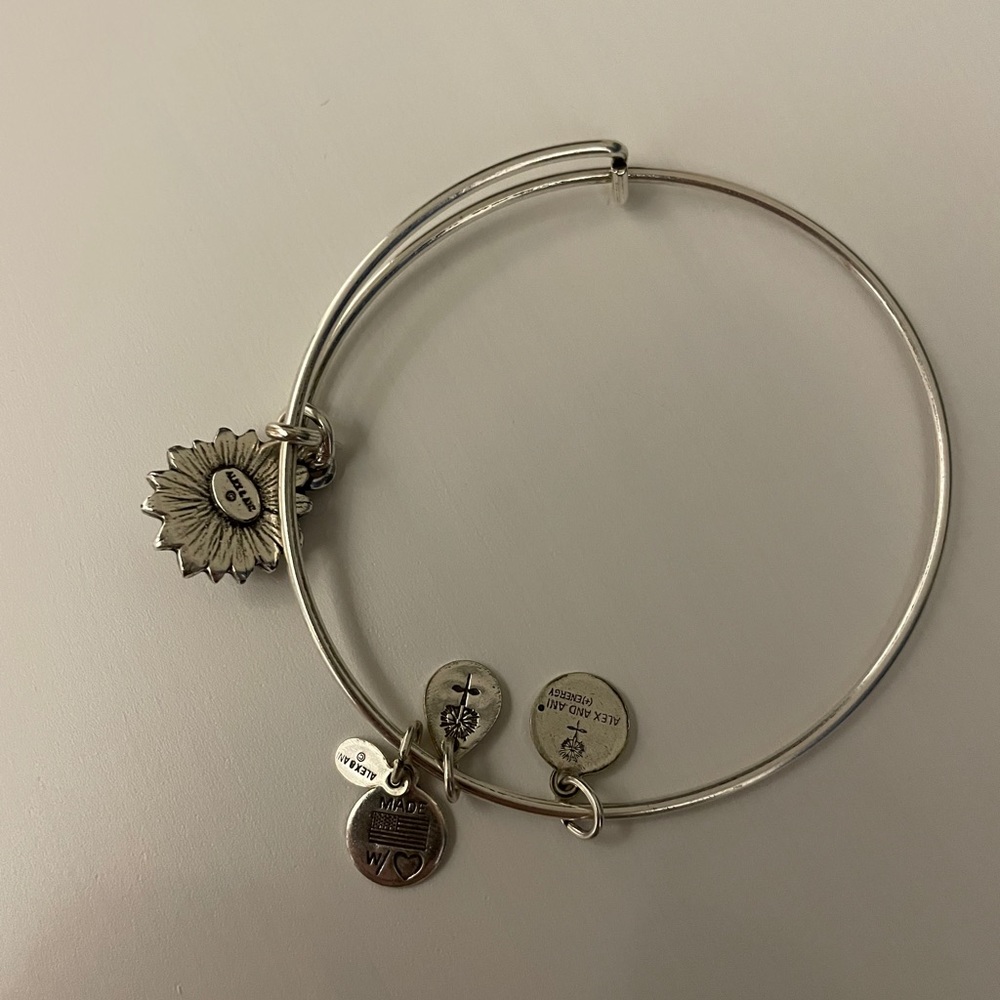 Alex and Ani Sunflower Bracelet